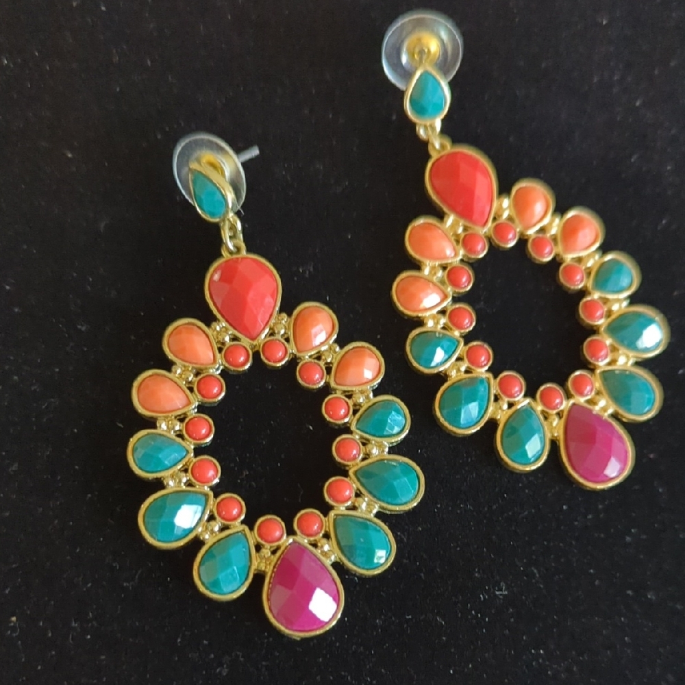 Colorful Pierced Earrings
